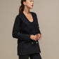 Blazer doppiopetto in maglia misto viscosa