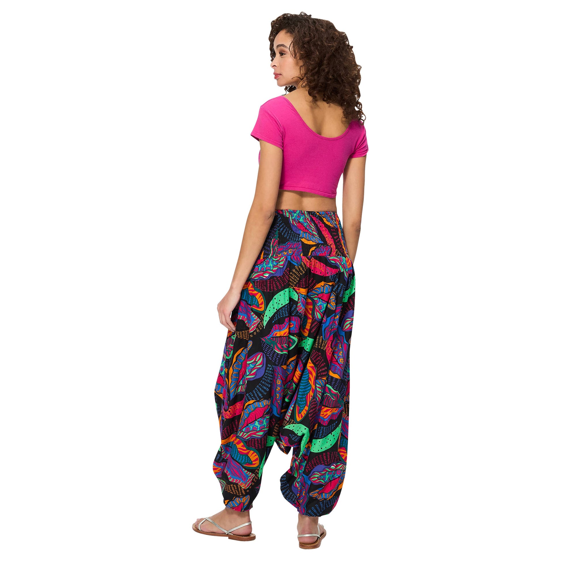 Pantaloni Sarouel Estivi 3 in 1 in Cotone