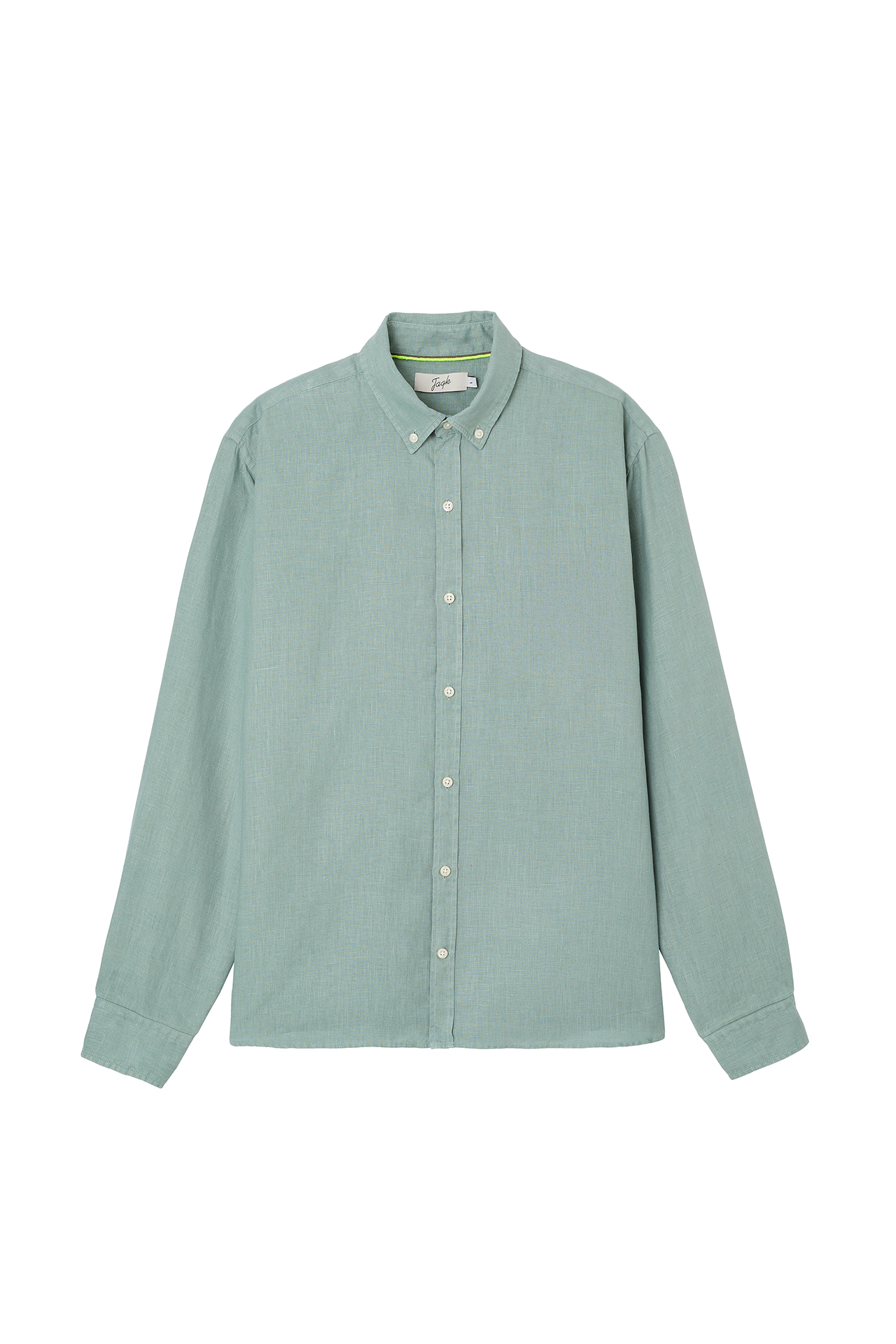 Camicia in lino celadon Bali