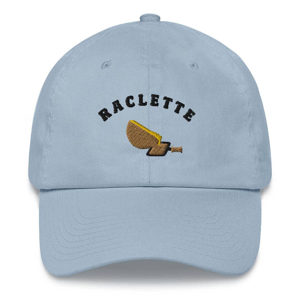 Cappellino Dad Hat Ricamato Raclette in Cotone