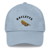 Cappellino Dad Hat Ricamato Raclette in Cotone