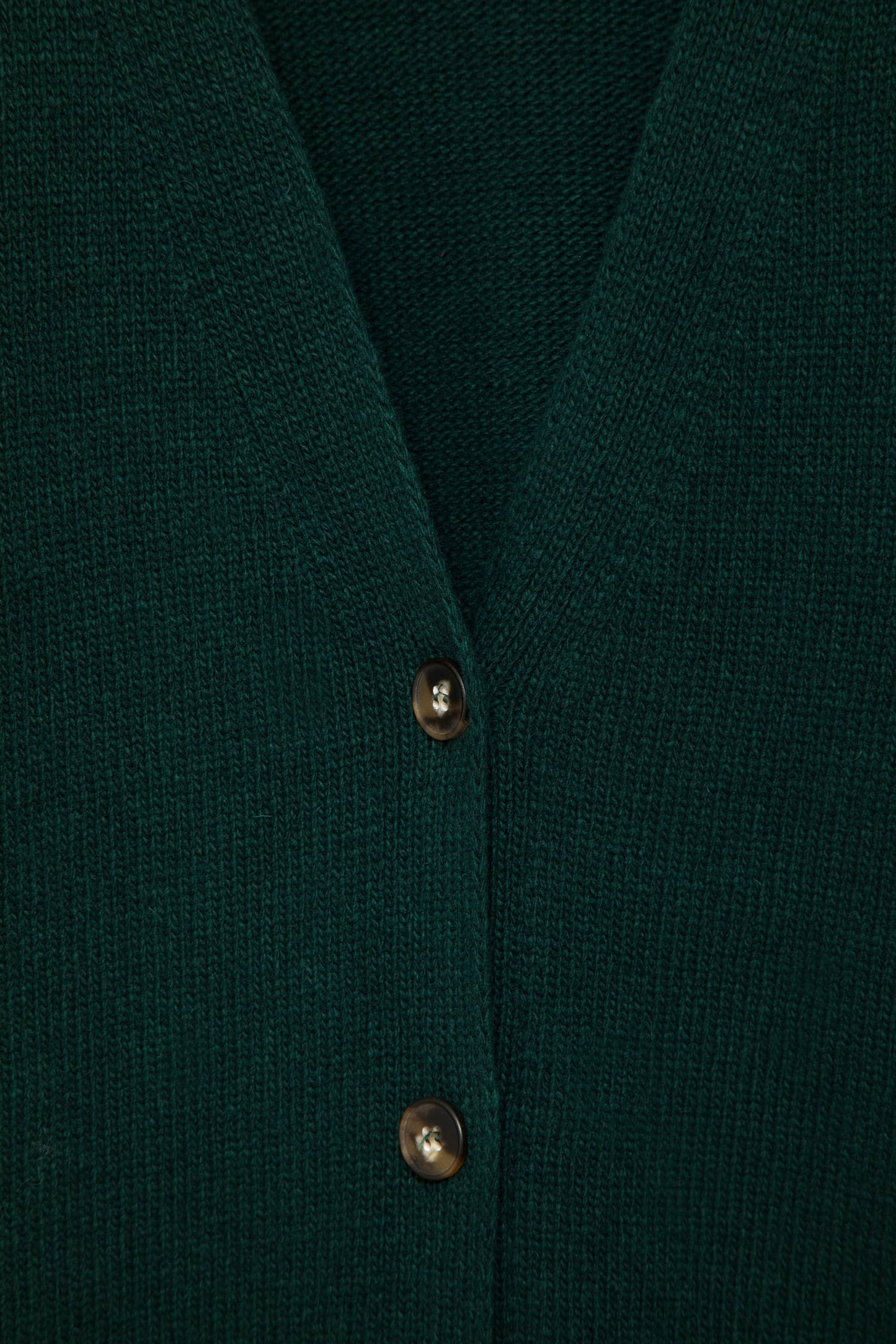 Cardigan in Lana con Maniche a Palloncino