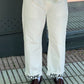 Pantaloni denim a pieghe Hope Heals