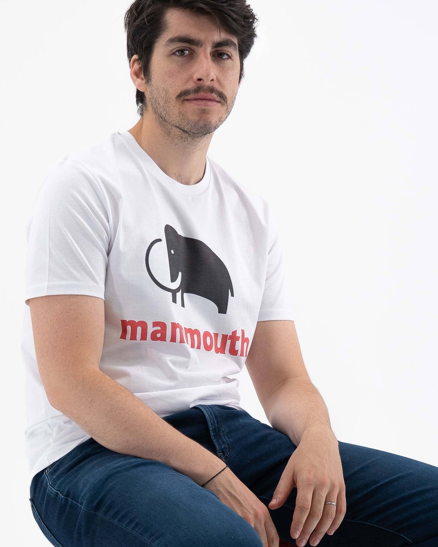 T-shirt Mammouth con logo vintage