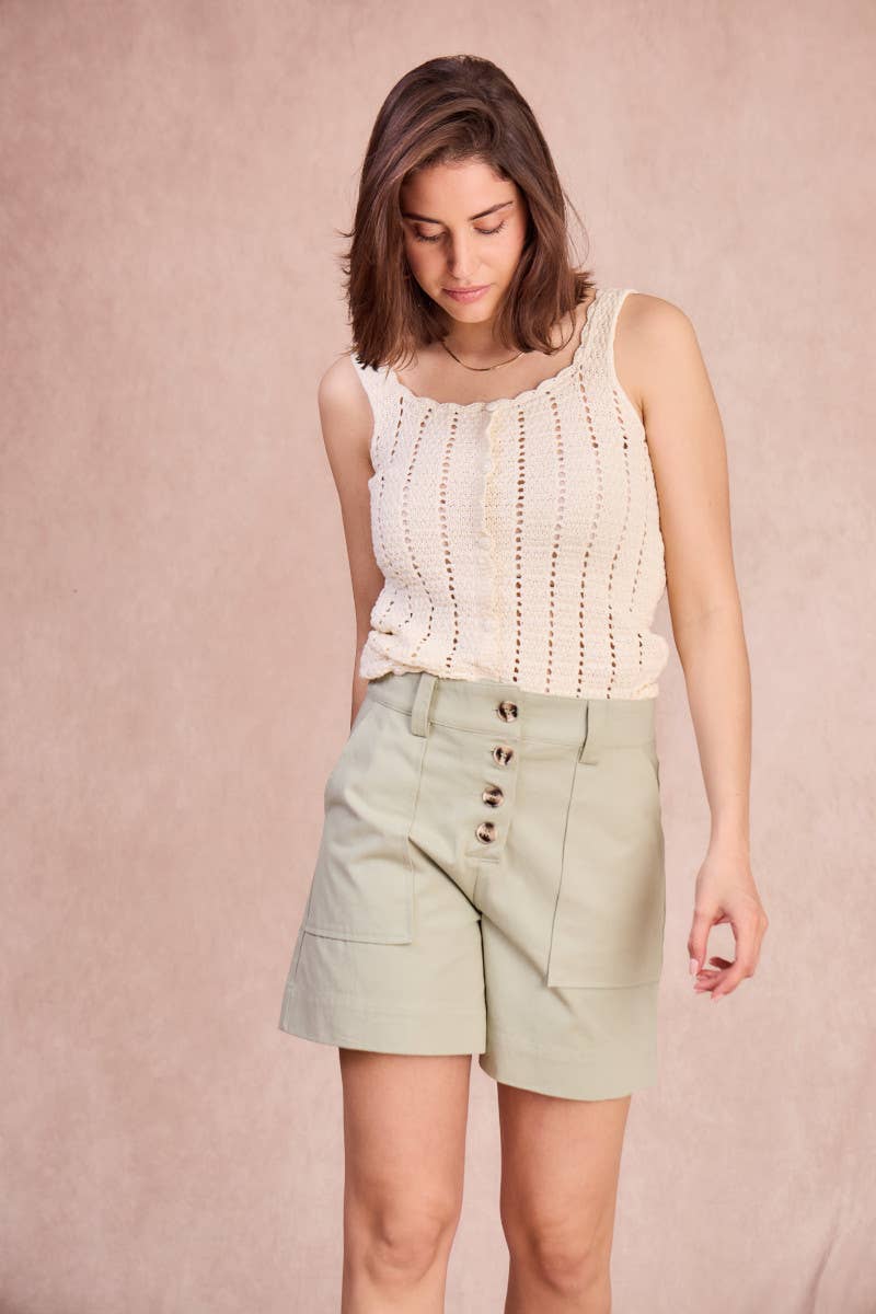 Shorts Prune in cotone