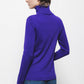 Maglione dolcevita a maglia liscia in viscosa