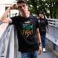 T-shirt unisex “Not Now Not Today” con stampa gatto