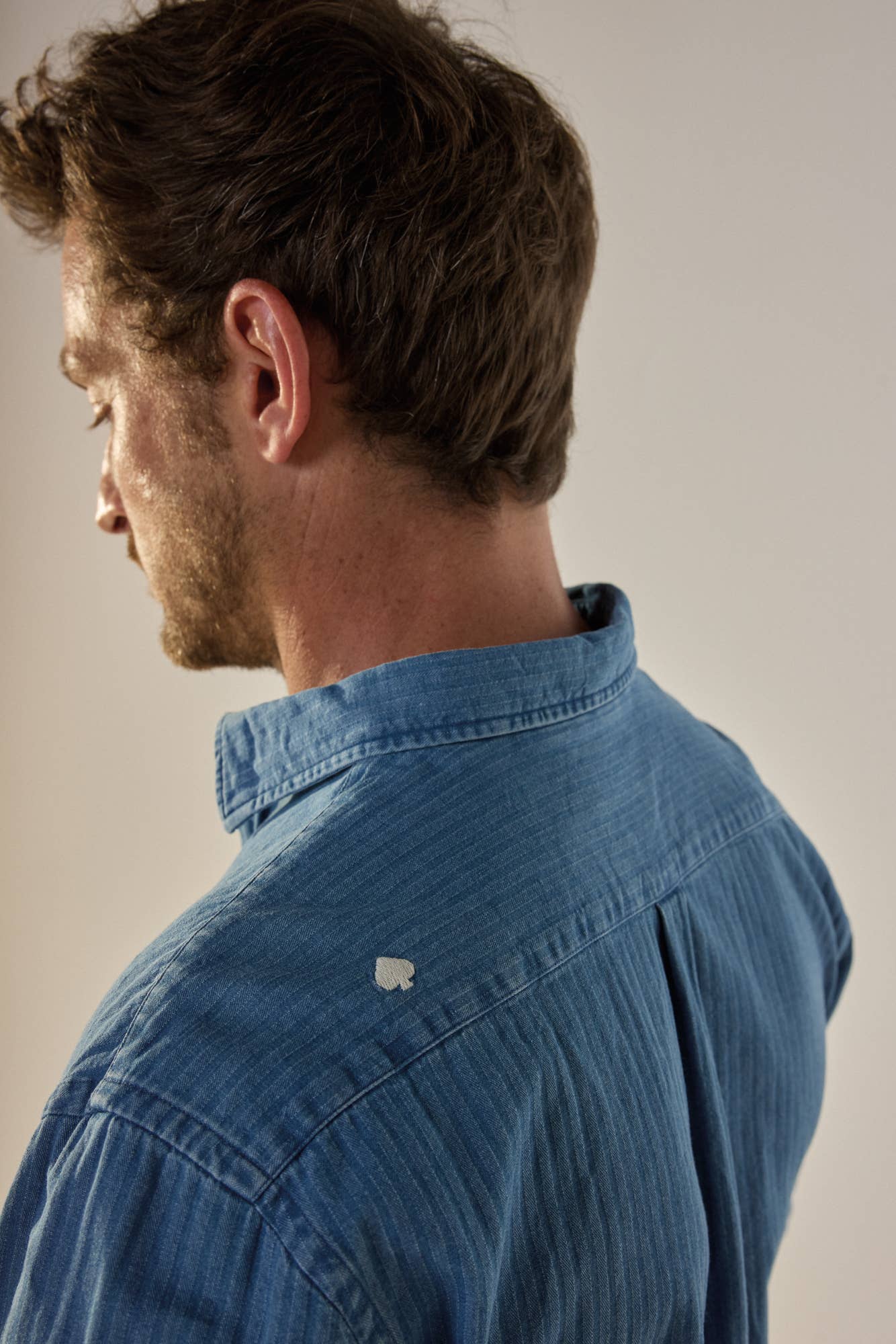 Camicia Torneo Bleach in denim
