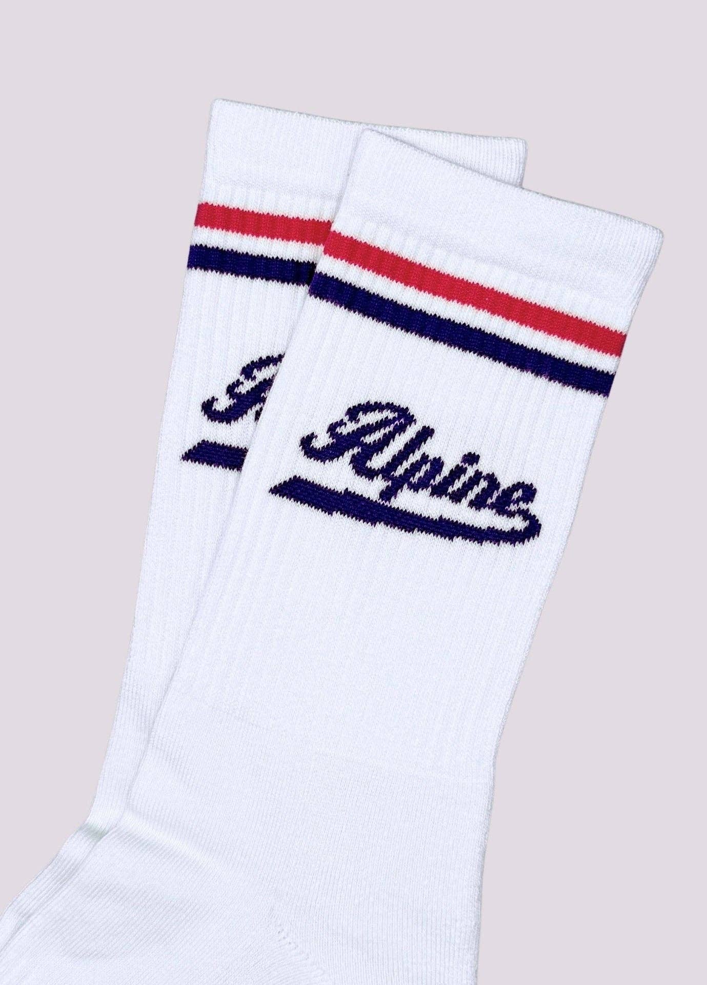 Calzini alpini in cotone biologico stile rétro