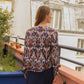 Blusa Tom con stampa Malia