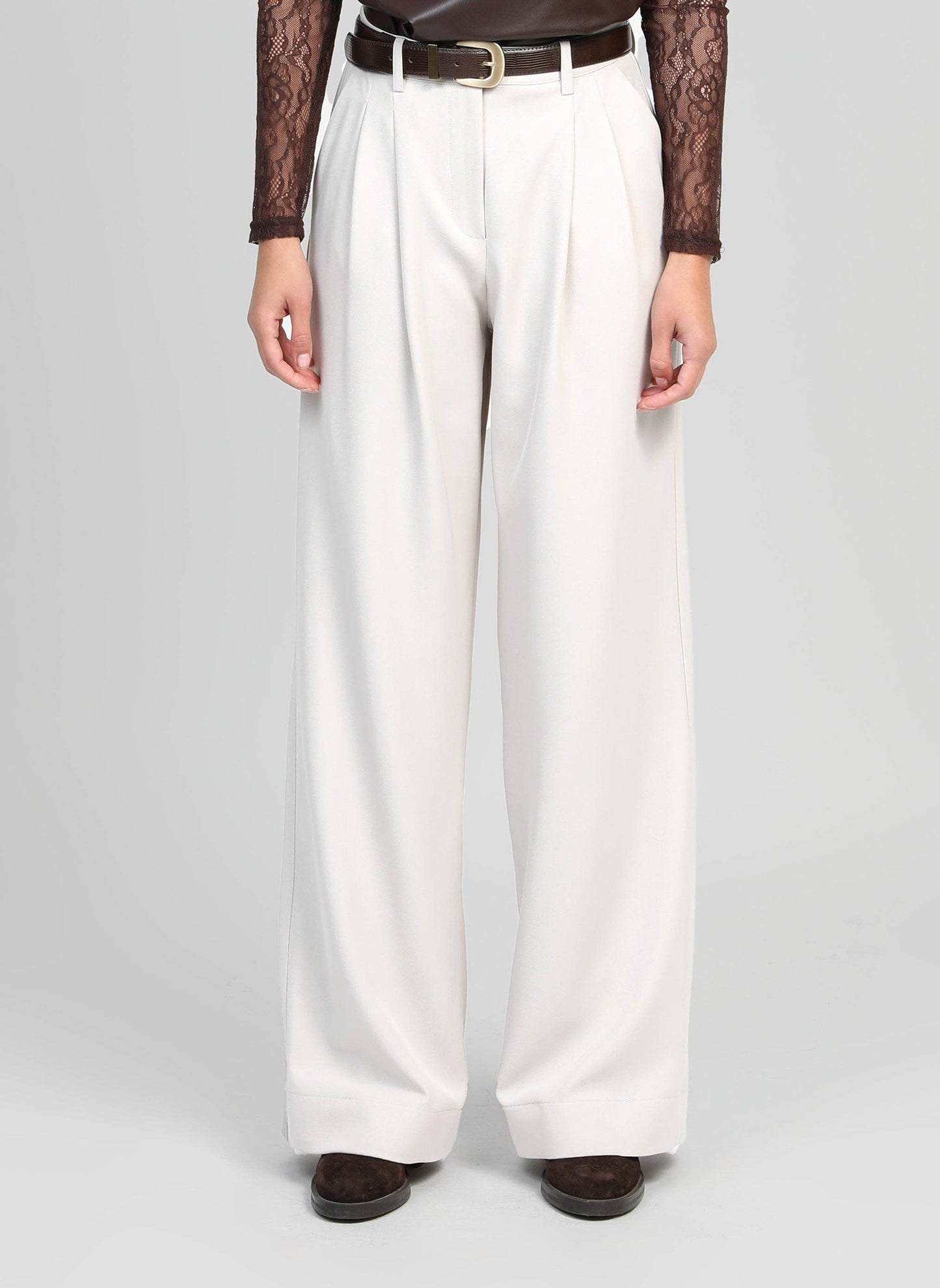 Pantaloni a palazzo in lino Phelise
