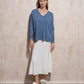 Maglione a maglia con scollo a V in viscosa con lurex