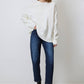 Maglione oversize tinta unita
