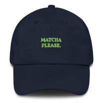 Cappellino baseball “Matcha Please” ricamato