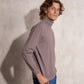 Maglione dolcevita uomo in maglia misto viscosa