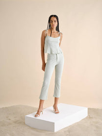 Pantaloni Relevo a quadretti vichy