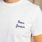 T-shirt in cotone biologico Beau Joueur bianco ottico