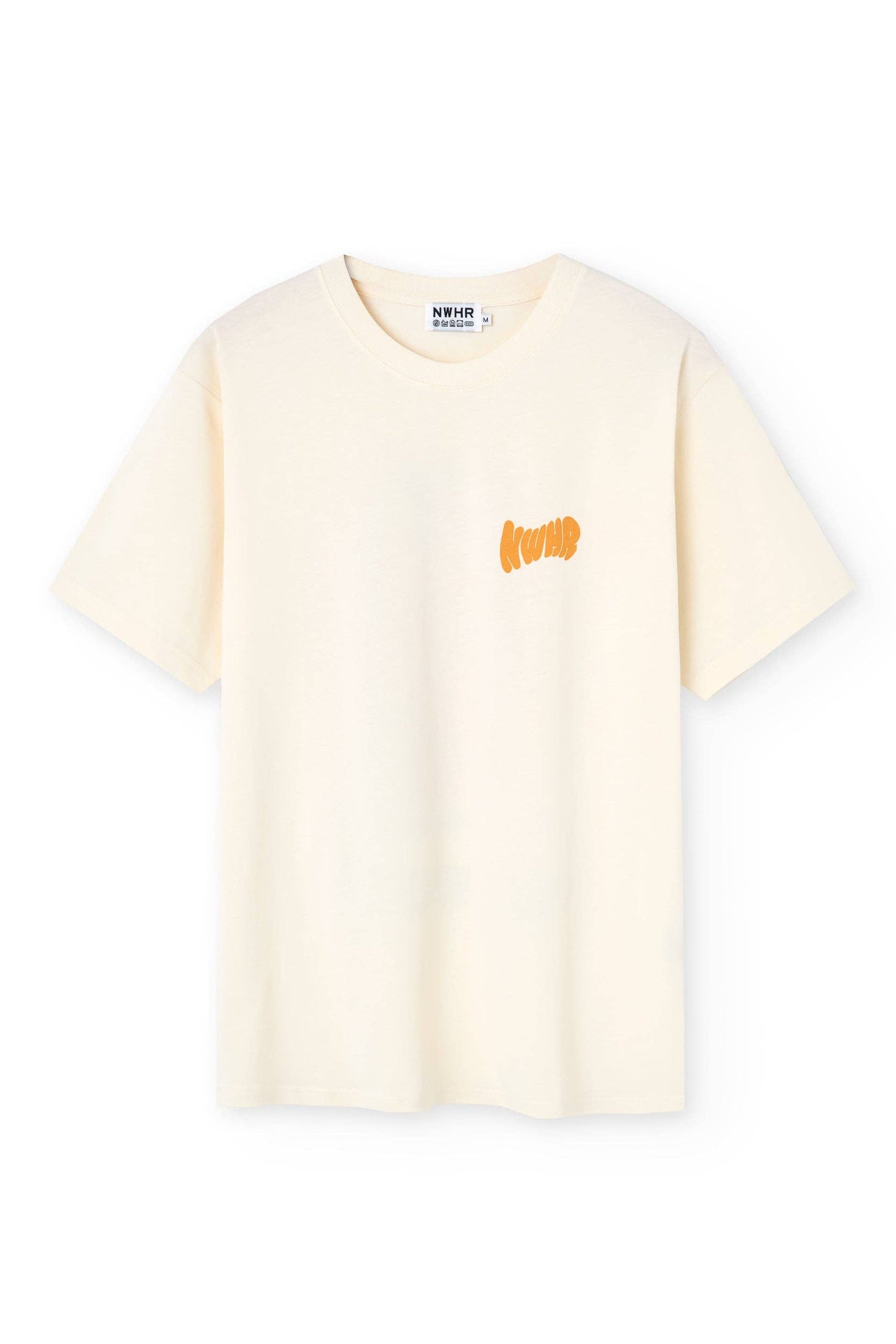 T-shirt in cotone organico con stampa Summer Drink
