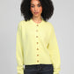 Cardigan in maglia Letiana giallo limone