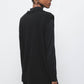 Gilet in maglia rasata girocollo
