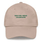 Cappellino dad hat ricamato “This Girl Needs Champagne”