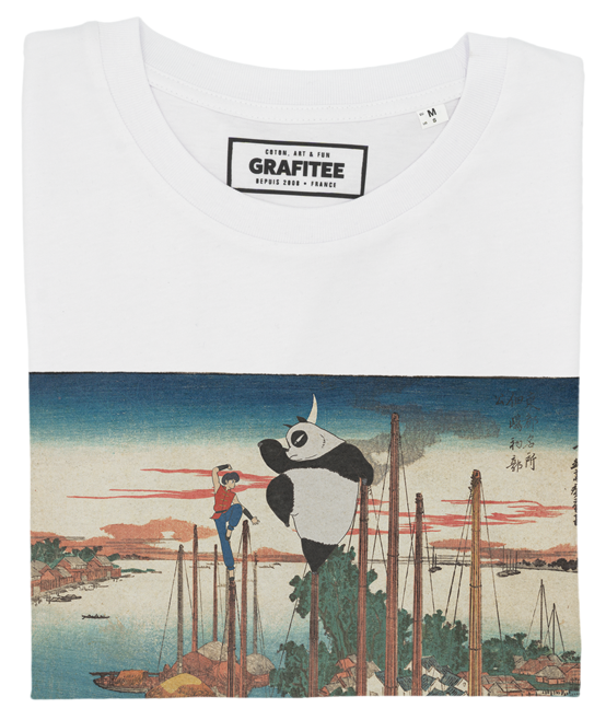 T-shirt Fight Time con stampa manga Ranma