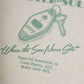 T-shirt oversize pesante in cotone biologico con ricamo e stampa Hotel del Sol