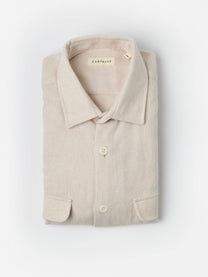 Camicia in flanella Neve Nature in cotone biologico