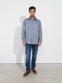 Camicia uomo in cotone misto per l’inverno