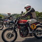 Giacca tecnica in pelle Speed Division