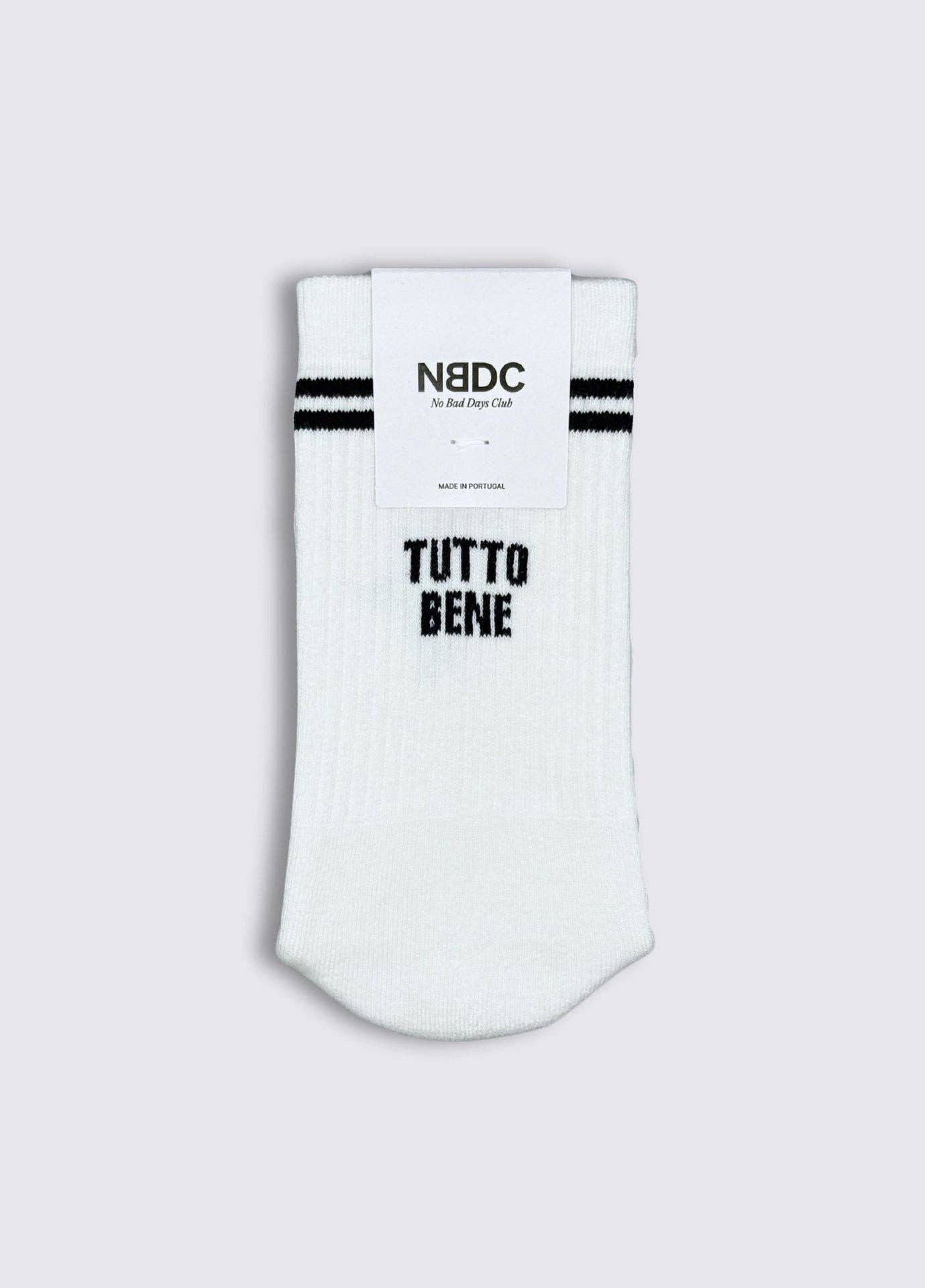 Calzini "Tutto Bene" stile retrò
