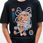 T-shirt unisex Omamori Tigre in cotone biologico