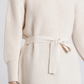 Maglione dolcevita con cintura