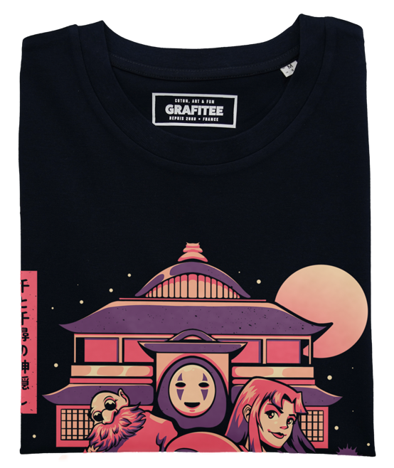 T-shirt unisex Spirit Gang con stampa anime giapponese