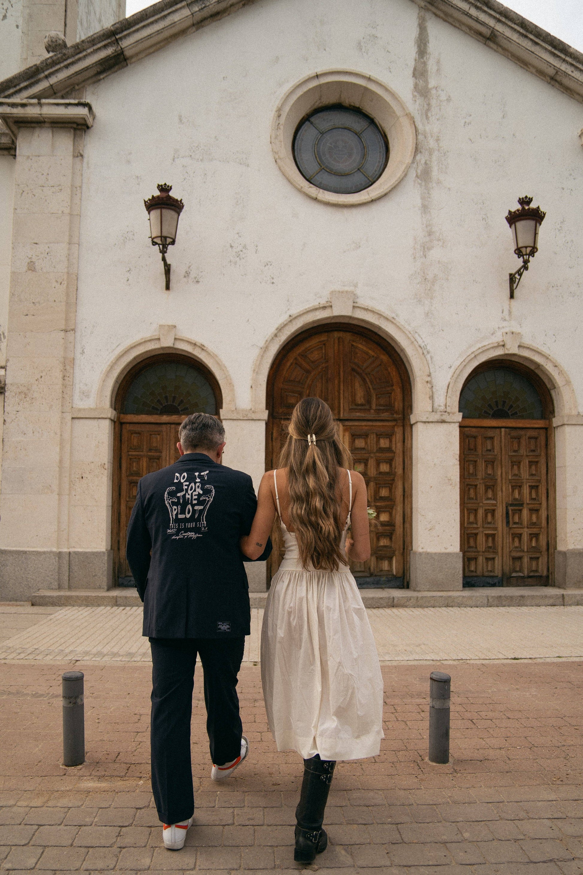 Pantaloni sartoriali ricamati