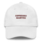 Cappellino Dad Hat Espresso Martini Ricamato