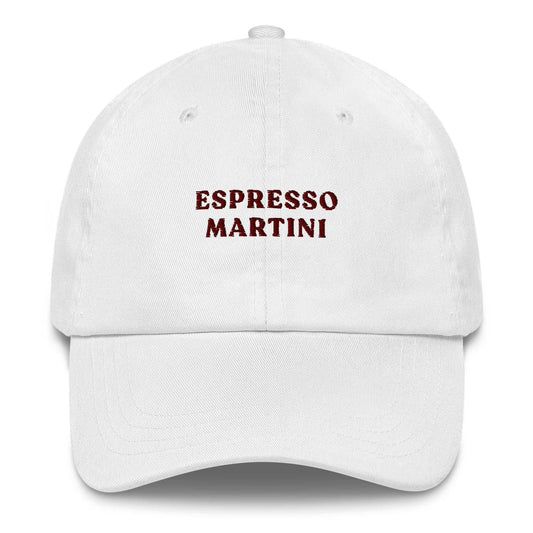 Cappellino Dad Hat Espresso Martini Ricamato