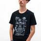 T-shirt grafica Goldorak in cotone biologico