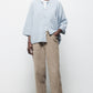 Cardigan in maglia rasata con maniche 3/4