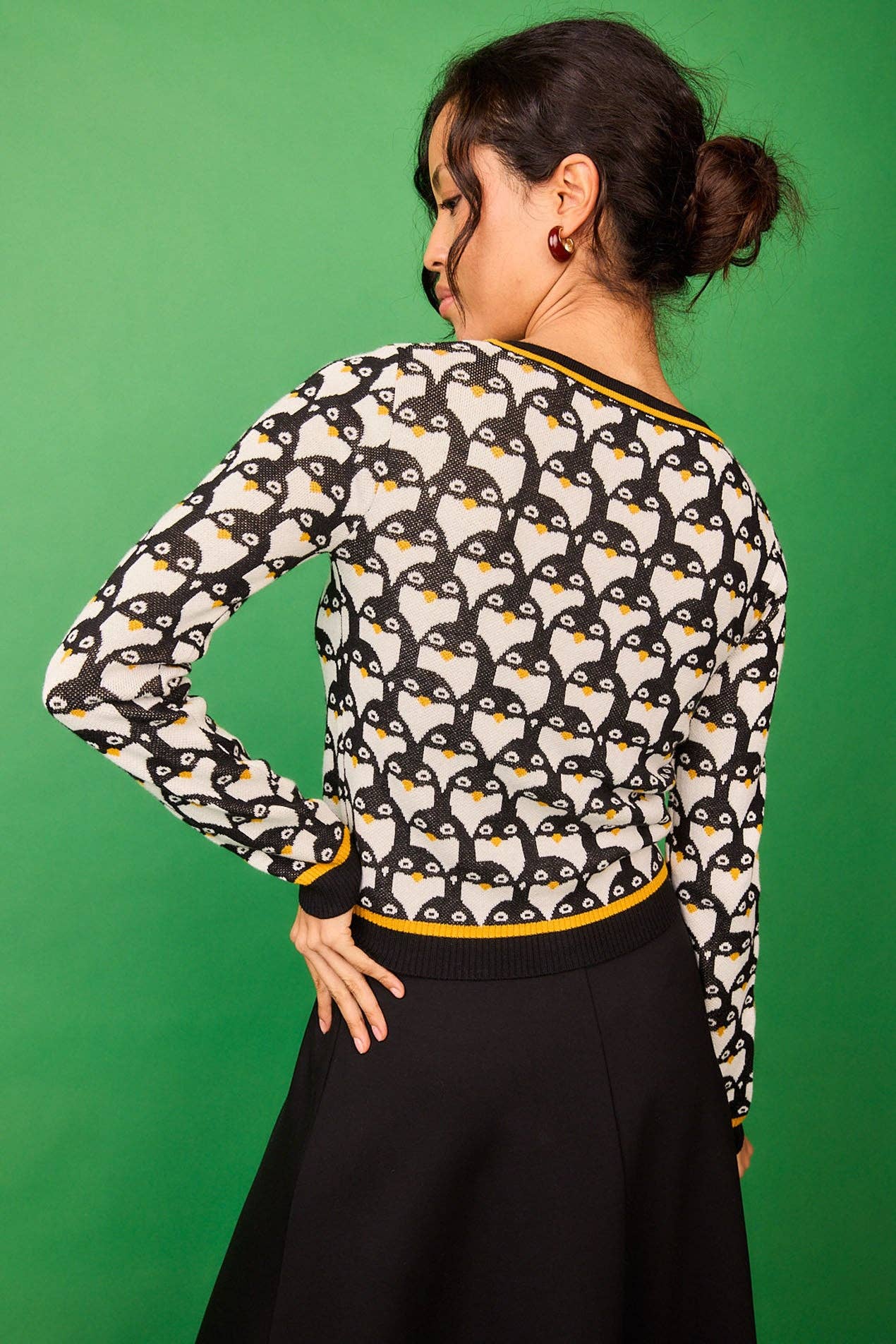 Cardigan Pinguino Felce