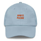 Cappellino da baseball ricamato “Spritz Please”