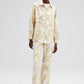 Giacca in cotone tie-dye