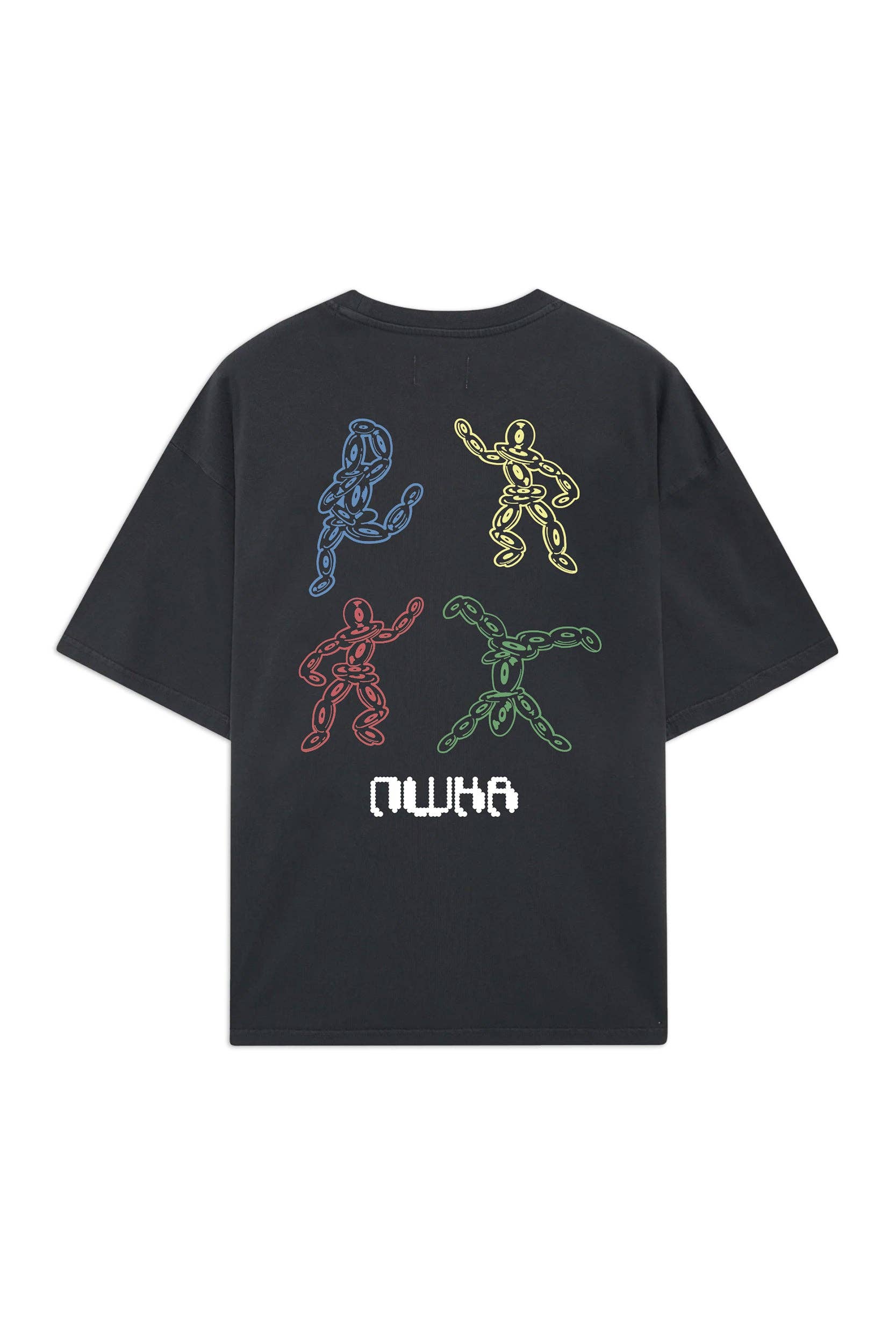 T-shirt oversize con stampa Vinyl Dancer