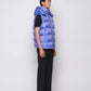 Gilet Piumino Imbottito con Cappuccio Viola