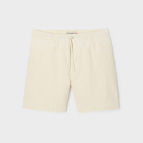 Pantaloncini in velluto avorio Beach Horizon