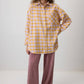 Camicia oversize a quadri stile boscaiolo
