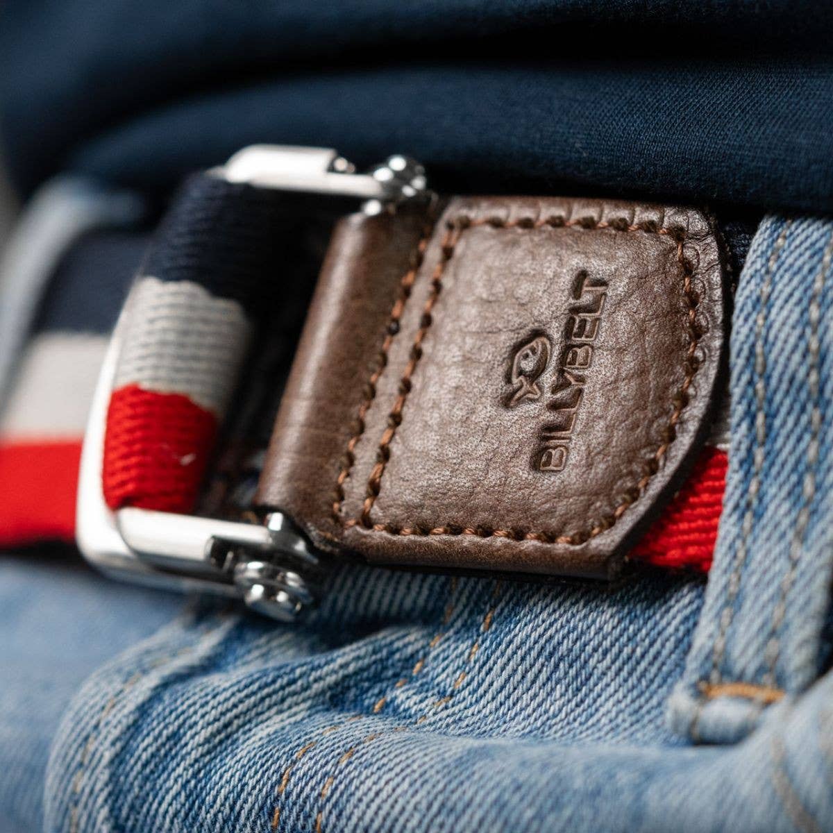 Cintura a nastro multicolore Jacques