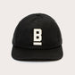 Cappellino cerato B-Flat nero con logo