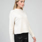 Maglione Lorana écru girocollo