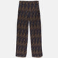 Pantaloni a stampa geometrica